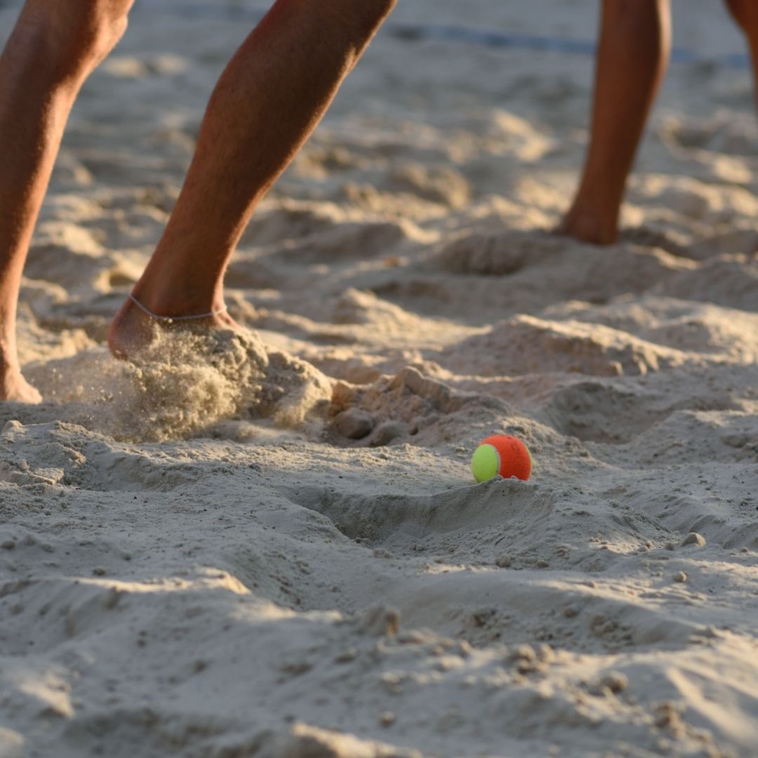 Quadra de beach tennis